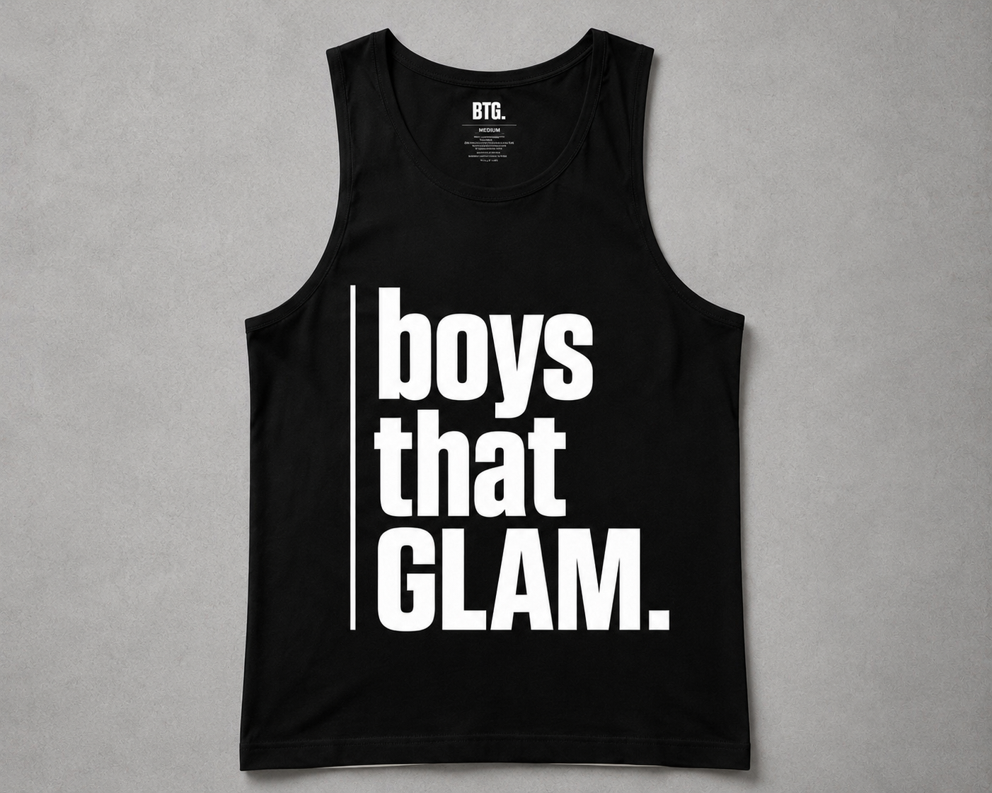 Boys That Glam Tank Tops