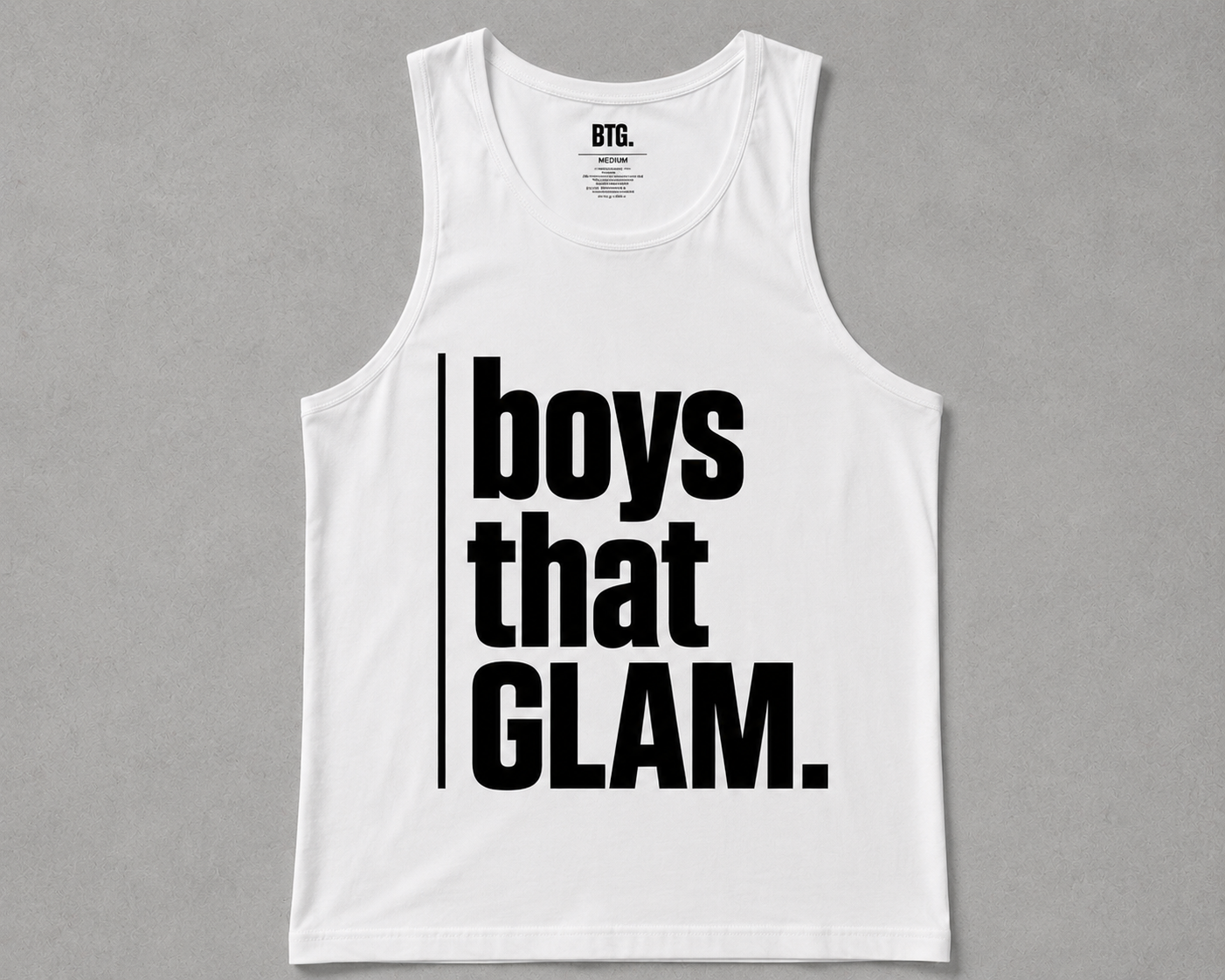 Boys That Glam Tank Tops